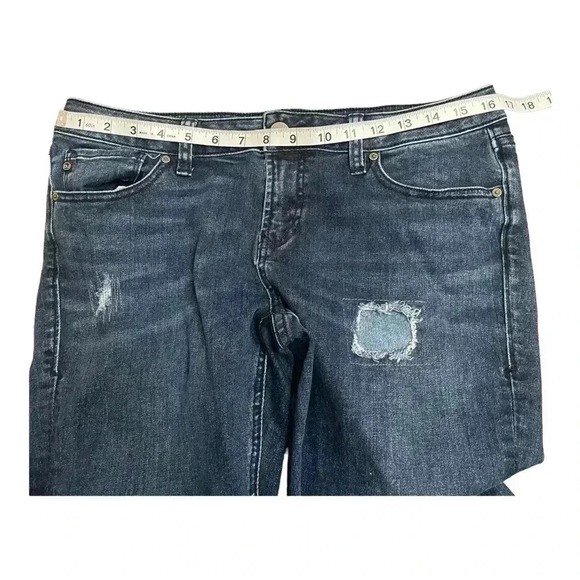 Dear John Roman Joyrich Patchwork Comfort Skinny Dark Wash Jeans Women’s Size 29 - Picture 11 of 16